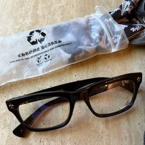 Chrome Hearts Black Glasses